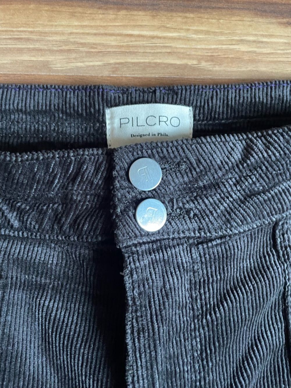 Pilcro Anthropologie Women’s 32 Corduroy Pants Wanderer Relaxed Leg - Picture 6 of 9
